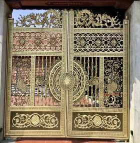 CỔNG NHÔM ĐÚC MẪU C033