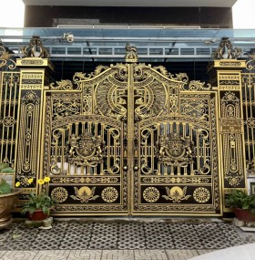 CỔNG NHÔM ĐÚC MẪU C052