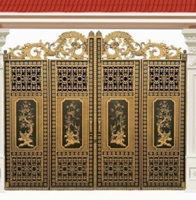 CỔNG NHÔM ĐÚC MẪU C073