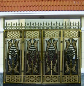 CỔNG NHÔM ĐÚC MẪU C074