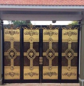 CỔNG NHÔM ĐÚC MẪU C075