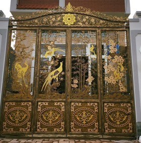 CỔNG NHÔM ĐÚC MẪU C083