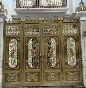 CỔNG NHÔM ĐÚC MẪU C085