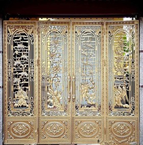 CỔNG NHÔM ĐÚC MẪU C086