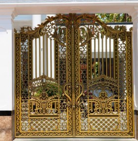 CỔNG NHÔM ĐÚC MẪU C089