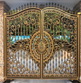 CỔNG NHÔM ĐÚC MẪU C099