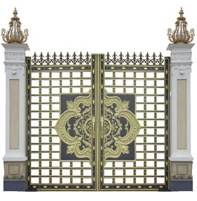 CỔNG NHÔM ĐÚC MẪU C102