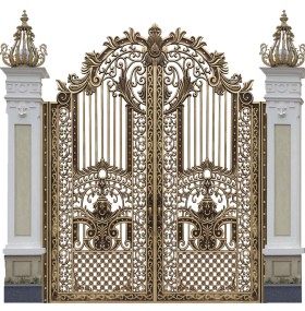 CỔNG NHÔM ĐÚC MẪU C103