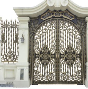 CỔNG NHÔM ĐÚC MẪU C106