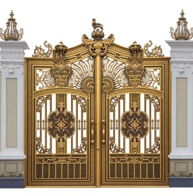 CỔNG NHÔM ĐÚC MẪU C108