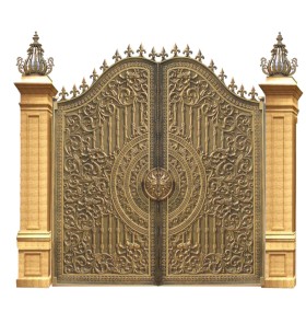 CỔNG NHÔM ĐÚC MẪU C109