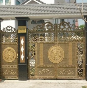 CỔNG NHÔM ĐÚC MẪU C115