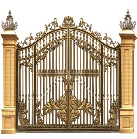CỔNG NHÔM ĐÚC MẪU C121